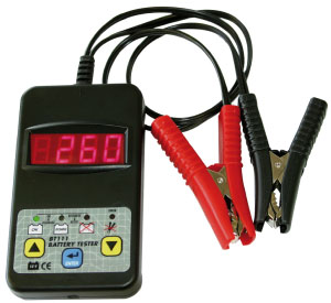 BT 111 DHC - Multistandardni tester baterij za testiranje 12 V baterij, 20-150 Ah.