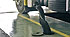 Floor exhaust gas suction system