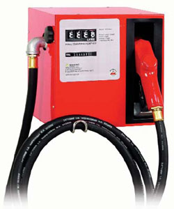 Transfer unit with nozzle