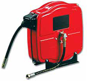 Hose reel oil/water