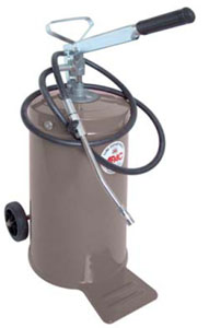 Lever grease pump
