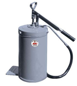 Hand operated pump
