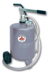 Hand operated pump