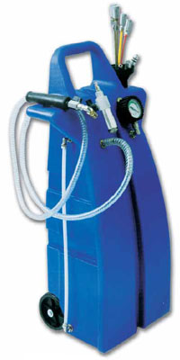 Plastic spent oil drainer