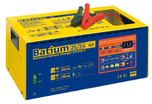 BATIUM 7/12 - 7/24 - Automatic battery charger with microprocessor
