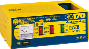 CA 170 Automatic - Polnilnik za baterije 12/24 V, 35 - 170 Ah.