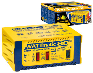 WATTMATIC 80/100 - Avtomatski 6 V ali 12 V polnilniki